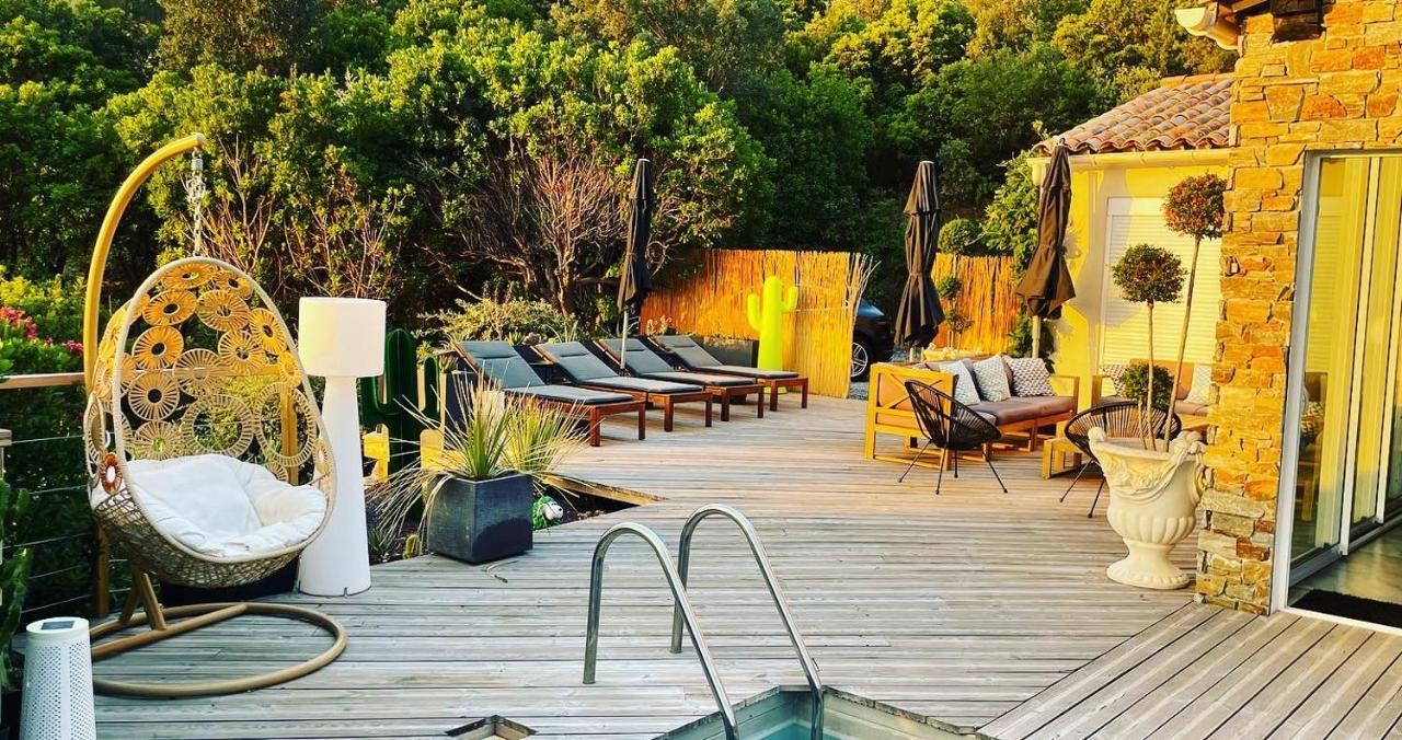 Villa Perla Saint-Tropez Cavalaire Sur Mer, 3-5 Chambres, Vue Mer, Piscine Chauffee Avril A Octobre Εξωτερικό φωτογραφία